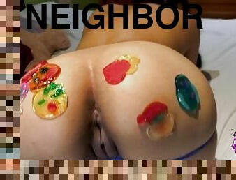 My Neighbor Visits Me And Eats My Big Jelly Ass While He Fucks Me - Bonib Team