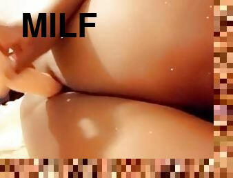 Side pov of me pushing this dildo inside my wet pussy (join my fan club for more)