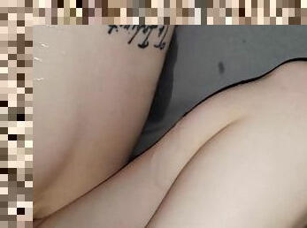 masturbation, amatör, brudar, cumshot, milf, sprut, blond, fetisch, tatuering, små-bröst