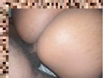 Ebony Backshots We Both Cum (Creampie)