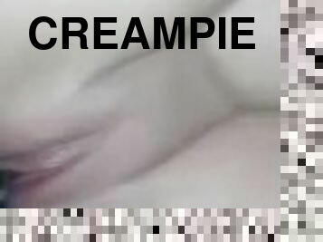 orgasm, amatör, brudar, gigantisk-kuk, blandade-raser, tonåring, creampie, kuk