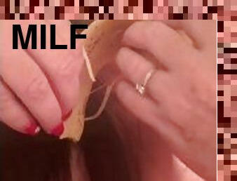 Banana Envy? Horny Milf and her naughty mouth teasing you again
