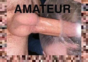 kocaman-huge, mastürbasyon-masturbation, boşalma, amatör, üstüneyüzüne-boşalma, oyuncak, ev-yapımı, pis, meni, sikişme