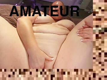 amatör, cumshot, blandade-raser, bbw, knubbig, rödhårig, vit