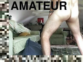 masturbation, amatör, cumshot, hemmagjord, sprut, ensam, smisk