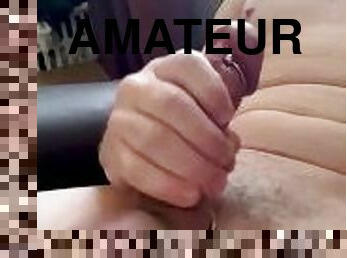 masturbation, amatör, mogen, cumshot, gigantisk-kuk, leksak, sprut, ensam, kuk