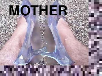 gay, picioare, mama-mother, fetish, solo