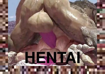 groß-titten, masturbieren, kompilation, bukkake, anime, hentai