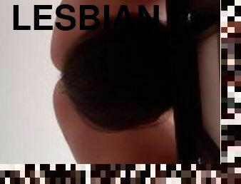 orgasm, pasarica, lesbiana, sperma, cur-butt, stand-pe-fata