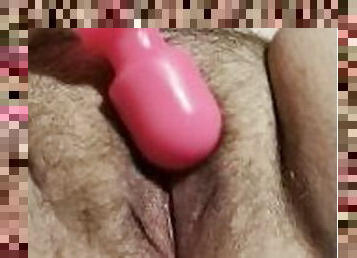 Watch me cum with my toy close up