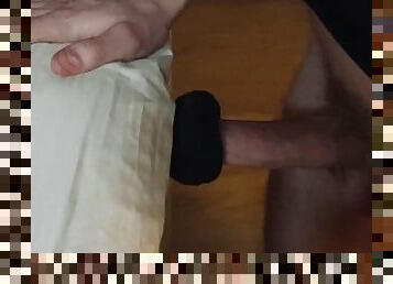 Fucking things around my apartment part 2 - Masturbating with a stack of socks