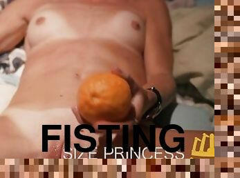 fisting, fitta-pussy, amatör, brudar, tonåring, leksak, införande