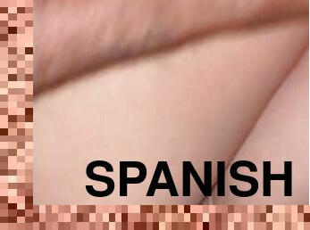 amateur, latino, pareja, locura, primera-vez, español, tatuaje