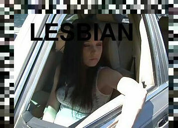 мила, лесбіянка-lesbian, трусики, брюнетка