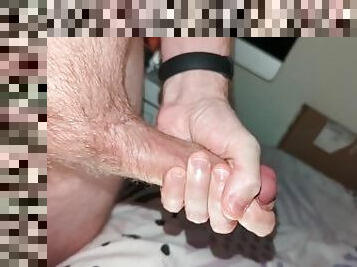 énorme, masturbation, amateur, ejaculation-sur-le-corps, énorme-bite, ejaculation, solo, bite