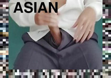 asiatisk, fed, kæmpestor, onani, orgasme, amatør, udløsning, kæmpestor-pik, bøsse, store-sorte-skønheder