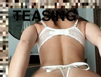 The video of Natalie Roush in striptease PPV Onlyfans lingerie was leaked