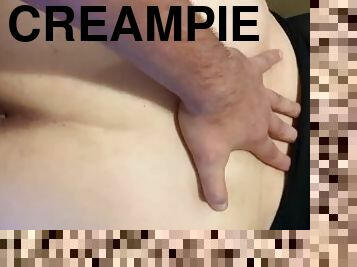 röv, doggy-style, fitta-pussy, amatör, gigantisk-kuk, creampie, bbw, pov, sprut, tight