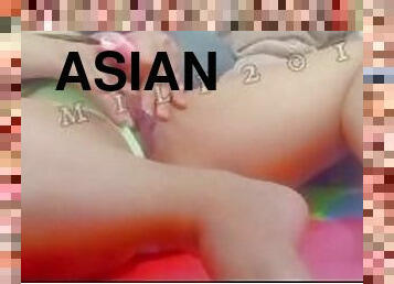 asyano, dyakol-masturbation, baguhan, puwetan, laruan, creampie, madumi, fetish, pinay, binti