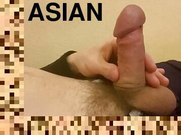 azijski, veliki, masturbacija, snimci, homo, trzanje, kamera, savršeni, sami, genitalije