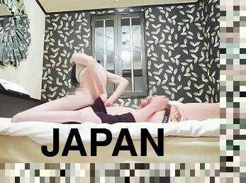 asiático, masturbación, pezones, coño-pussy, amateur, japonés