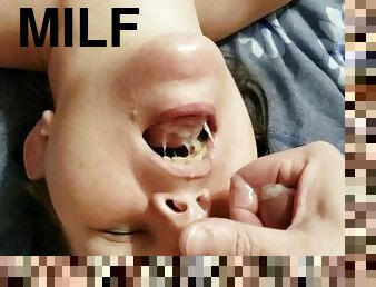 MILF CUMSHOT SWALLOW COMPILATION AMATEUR COUPLE FACIAL - REAL HOMEMADE VIDEO