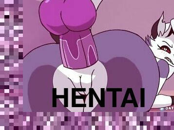 analno, toon, hentaj, rit-butt