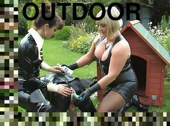 Rubber Puppy Outdoors