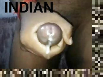 Indian Cock Masturbating and dripping hot cum