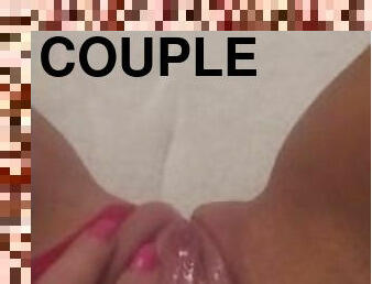 masturbación, orgasmo, coño-pussy, squirting, adolescente, cámara, pareja, voyeur, con-los-dedos, bragas