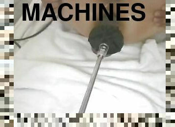 énorme, anal, point-de-vue, machines, gode