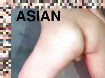 asiatisk, amatør, homofil, slave, dansing, twink