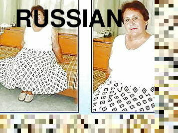 tłuste, babcia, rosyjskie, staruszka, mama, grubaski, matka