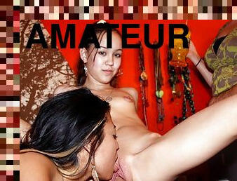 House Party Part 2: Threeway For The Crowd - Amai Liu, Linda Lee, Better Fux, Chino, Commando, Cuco, and Taz - NaughtyMag