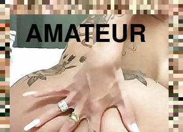 transsexuelle, amateur, ejaculation, privé