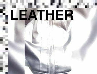 FISHERXXX my friend leather jacket cum