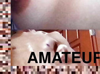 asiatique, masturbation, vieux, chatte-pussy, amateur, ejaculation-sur-le-corps, maman, doigtage, secousses, 18ans