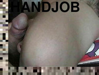 Footjob Handjob