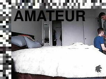 hær, amatør, anal, pikslikkeri, bøsse, par, webcam, kæreste-mandlig, militær