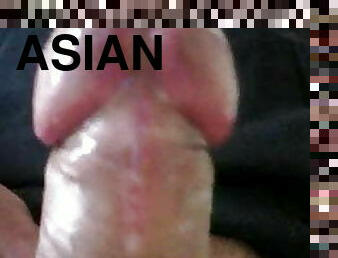 Cum load Asian cock 