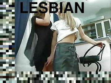 lesbo-lesbian, punapää, suuteleminen, eurooppalainen, blondi, euro, amerikkalainen