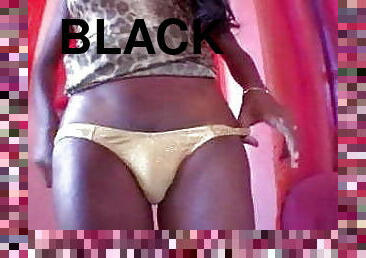 Hot Black Shemale Claudia Solo Fun By -SiNNE-