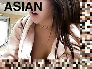 asiatique, gros-nichons, masturbation, vieux, orgasme, jeune-18, 18ans, belle, plus-agée, coréen