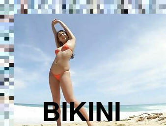plaža, slatko, bikini