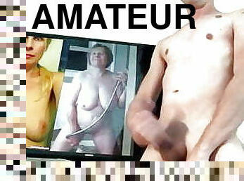 masturbation, amateur, ejaculation-sur-le-corps, énorme-bite, interracial, gay, compilation, couple, ejaculation, musclé