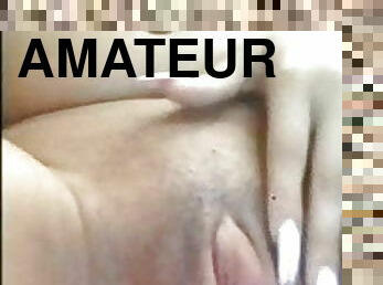 gammel, fisse-pussy, amatør, fingering, 18-årige, amerikansk, ældre, afrikansk, brunette