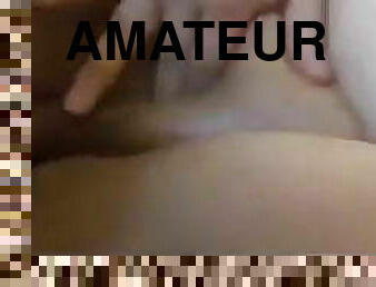 grosse, masturbation, chatte-pussy, amateur, maison, latina, belle-femme-ronde, doigtage, serrée