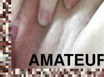 clito, grosse, énorme, masturbation, chatte-pussy, amateur, allemand, belle-femme-ronde, doigtage, bisexuels
