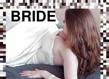 mariée, chatte-pussy, femme, énorme-bite, européenne, euro, mariage