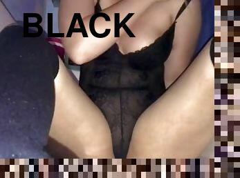 masturbation, chatte-pussy, amateur, ados, black, pieds, bas, sale, blonde, lingerie